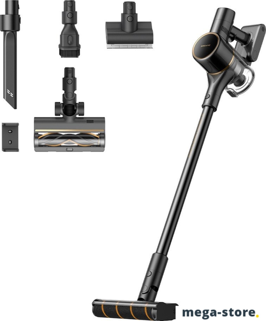 Пылесос Dreame Cordless Vacuum Cleaner R10s Pro VZV23A (евровилка, черный)