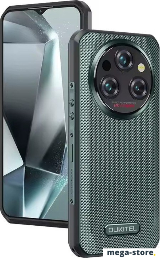 Телефон Oukitel WP35 Pro 12GB/512GB (зеленый)