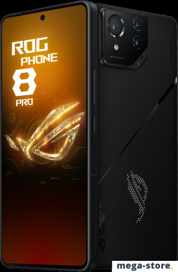 Купить ASUS ROG Phone 8 Pro 16GB/512GB международная версия черный | Цена  на смартфон АСУС РОГ ФОН 8 Про 16ГБ/512ГБ black