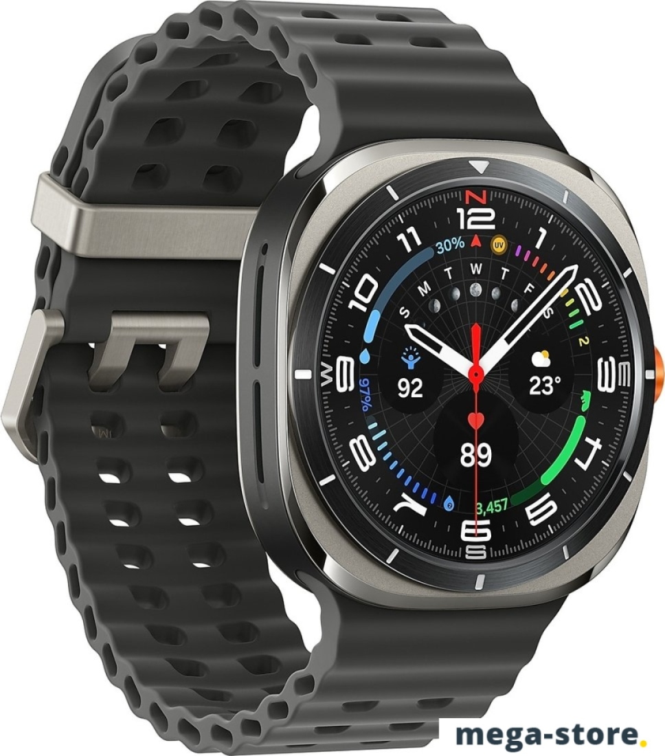 Умные часы Samsung Galaxy Watch Ultra 2025 47 мм LTE (серый титан)