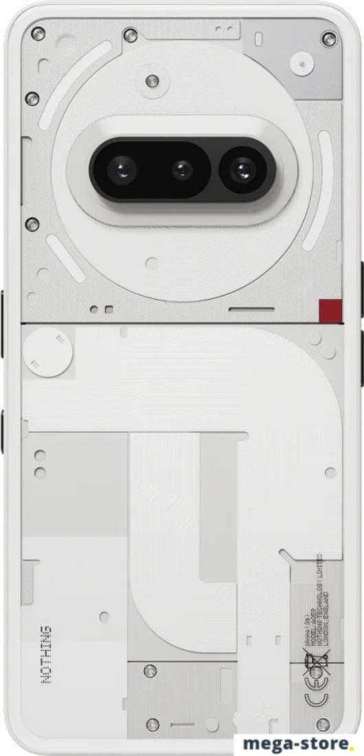 Телефон Nothing Phone (3a) 12GB/256GB (белый)