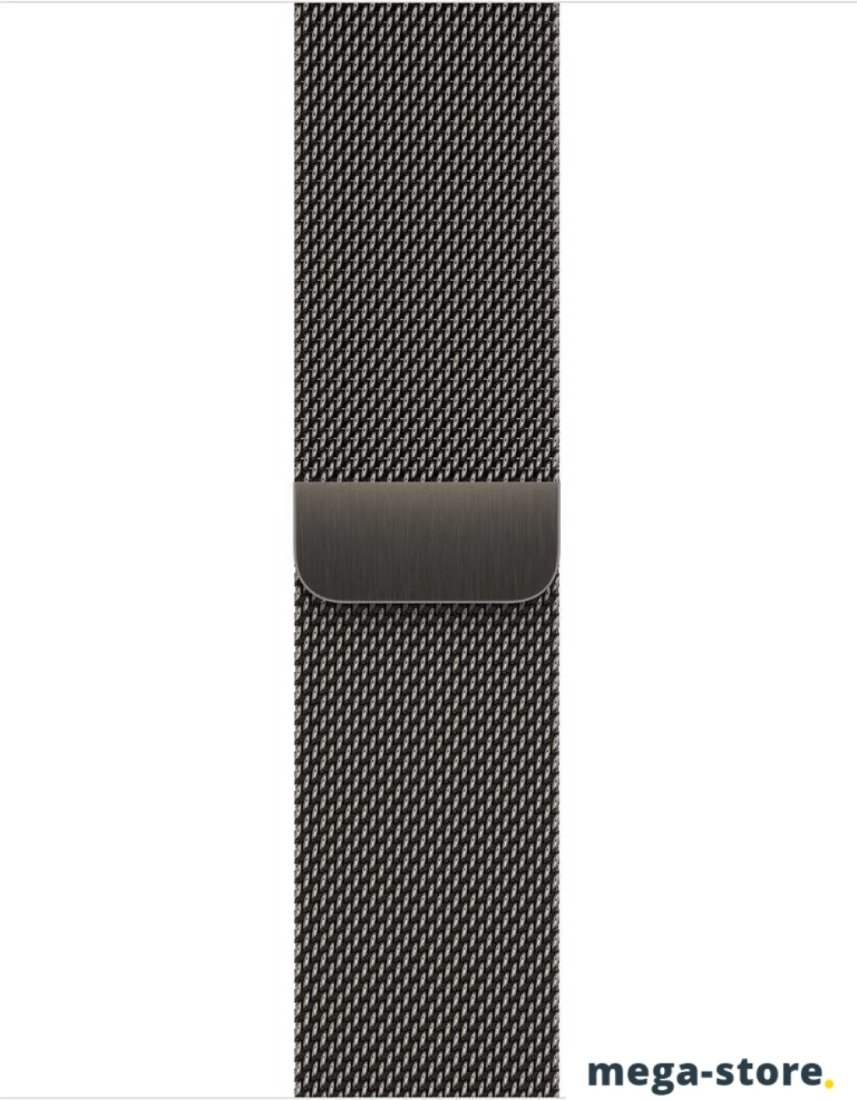 Умные часы Apple Watch Series 8 LTE 41 мм (корпус из нержавеющей стали, графит/миланский графитовый)