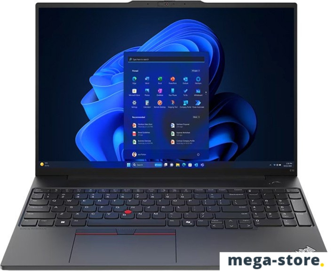 Ноутбук Lenovo ThinkPad E16 Gen 2 Intel 21MA0024CD