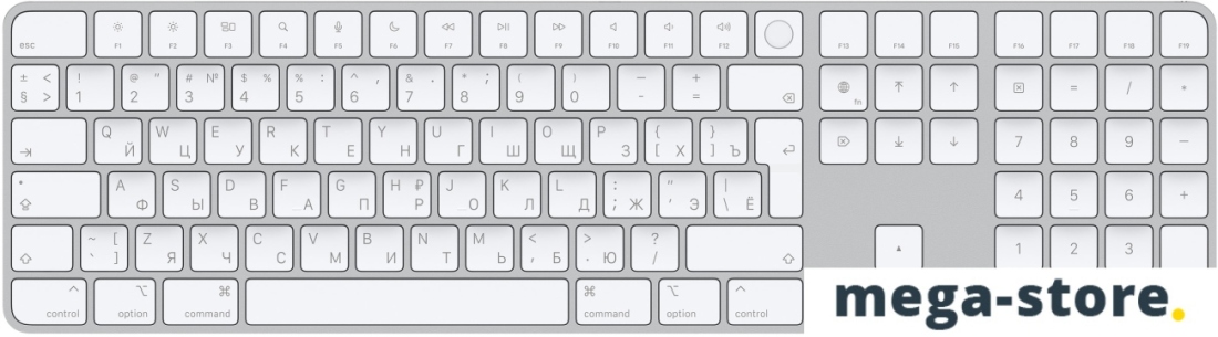 Клавиатура Apple Magic Keyboard с Touch ID и цифровой панелью MK2C3RS/A