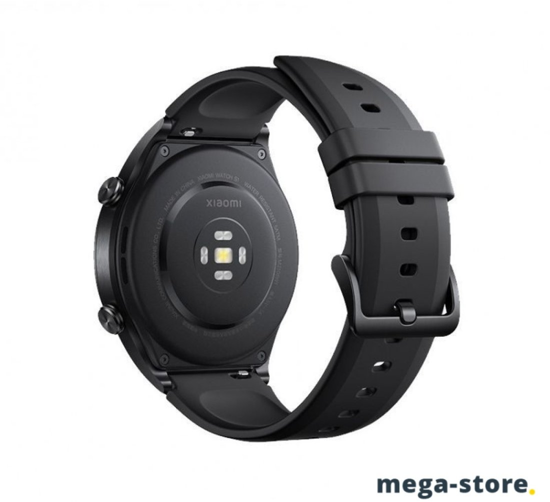 Умные часы Xiaomi Watch S1 (черный/черный, международная версия)