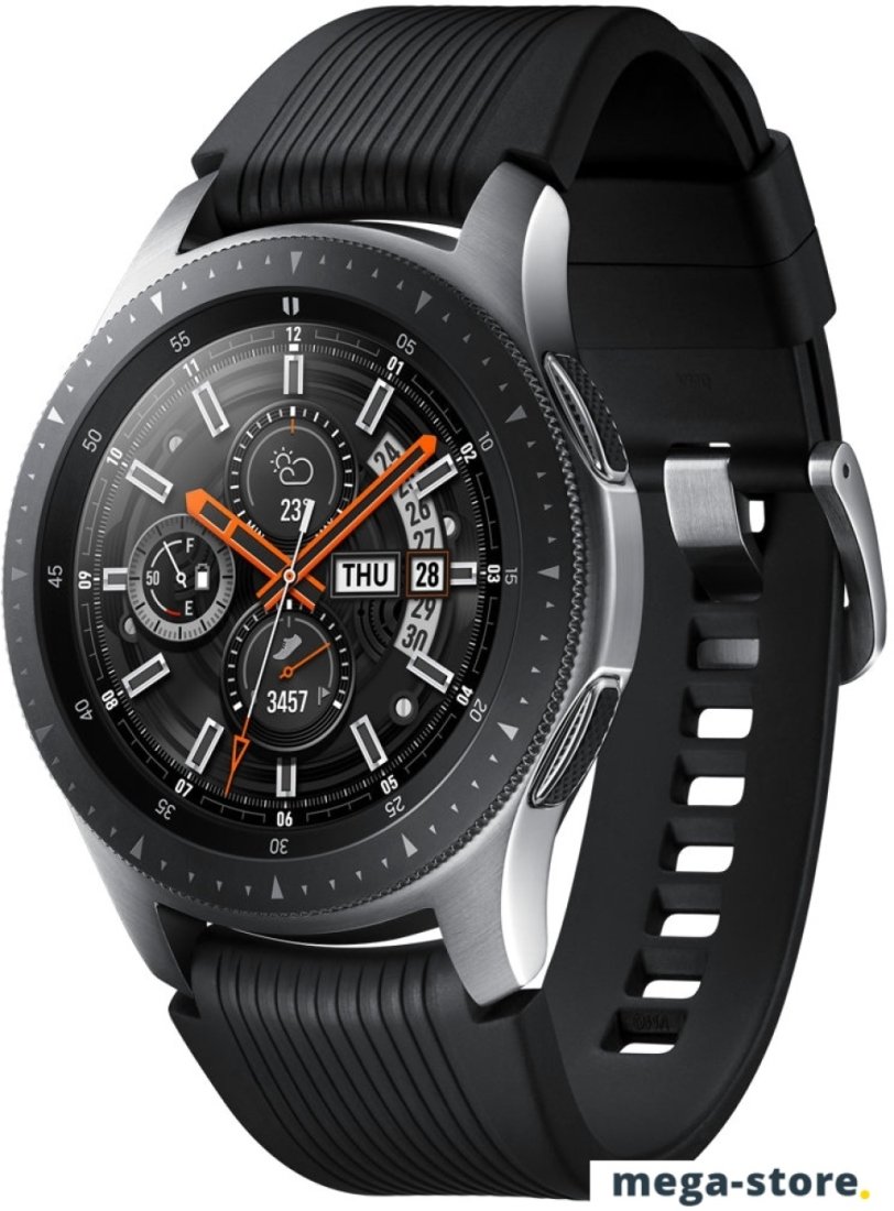Умные часы Samsung Galaxy Watch 46мм (серебристая сталь)