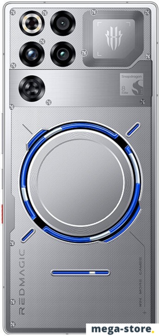 Телефон Nubia RedMagic 11 Pro 24GB/1TB международная версия (серебристый прозрачный)