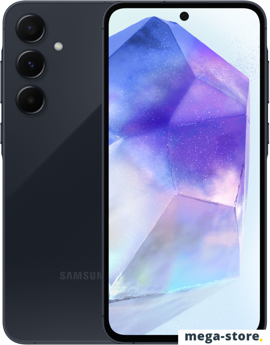 Смартфон Samsung Galaxy A55 SM-A556E 8GB/128GB (темно-синий)