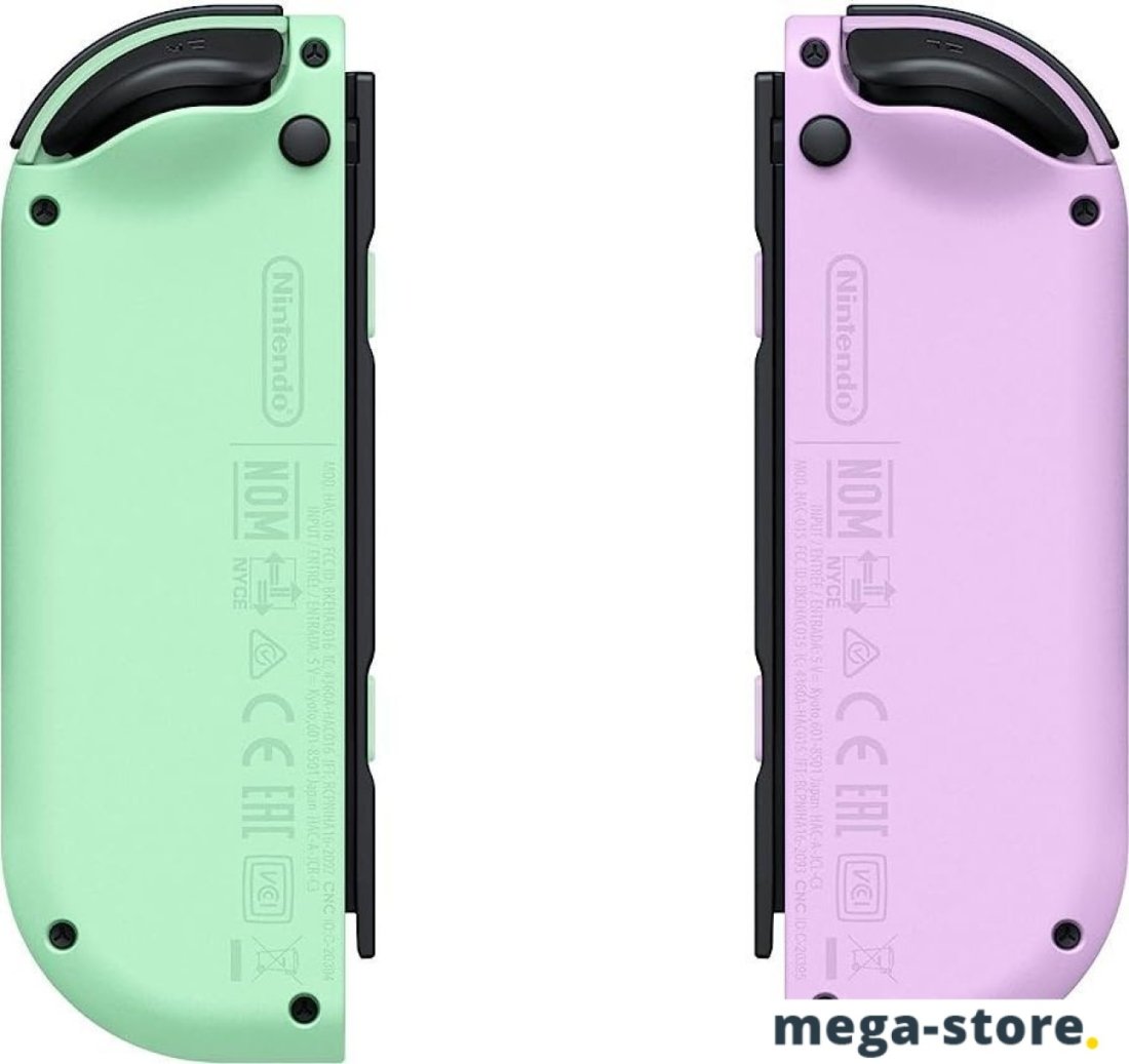 Геймпад Nintendo Joy-Con (пастельный фиолетовый/пастельный зеленый)