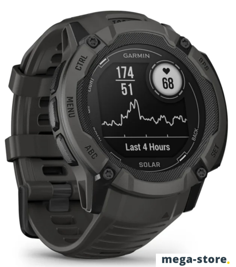 Умные часы Garmin Instinct 2x Solar (графит)