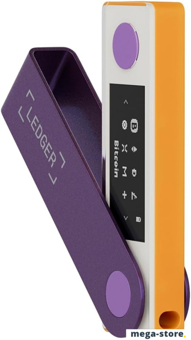 Аппаратный криптокошелек Ledger Nano X (ретро гейминг)