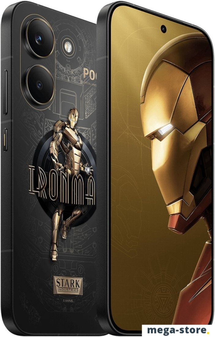 Телефон POCO X8 Pro Iron Man Edition 12GB/512GB международная версия (мятный)