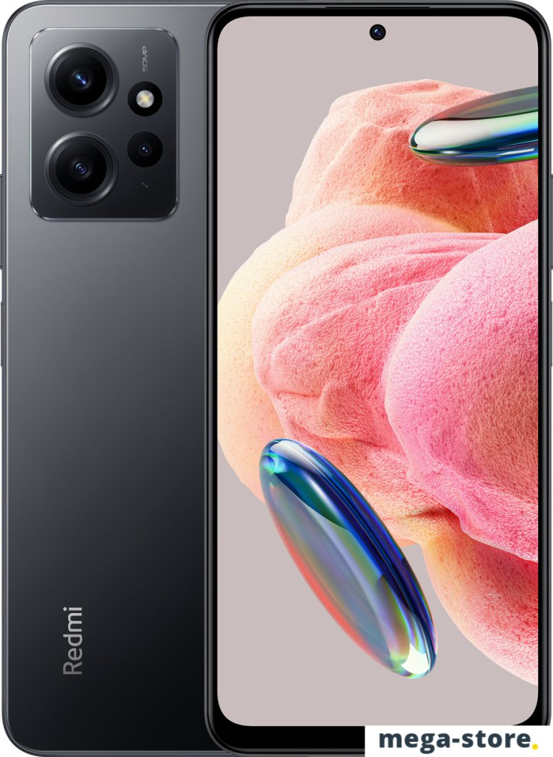 Смартфон Xiaomi Redmi Note 12 8GB/128GB без NFC международная версия (серый оникс)