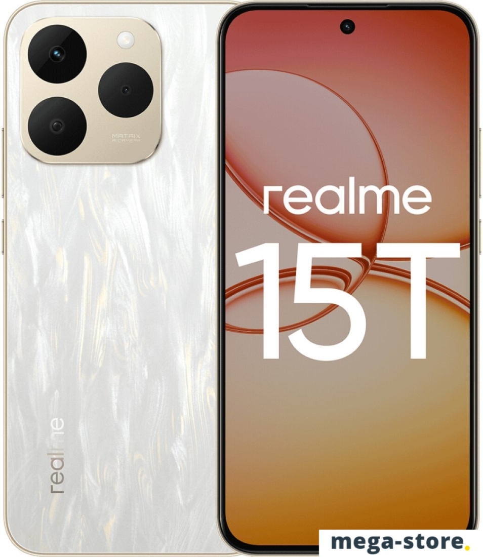 Телефон Realme 15T RMX5111 8GB/256GB международная версия (белый)