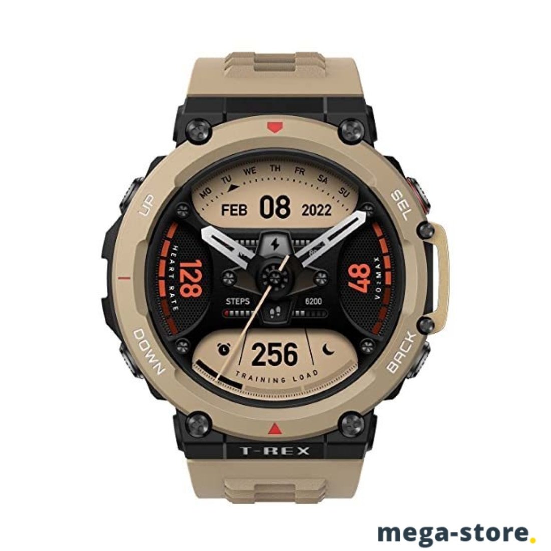 Умные часы Amazfit T-Rex 2 (пустынный хаки)