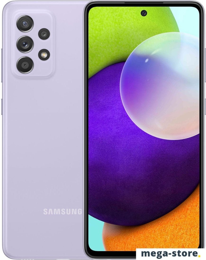 Смартфон Samsung Galaxy A52 5G SM-A5260 6GB/128GB (лаванда)