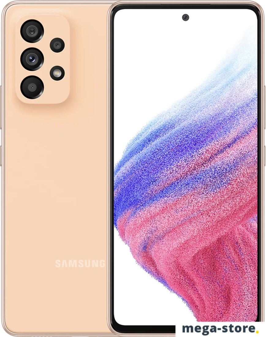Смартфон Samsung Galaxy A53 5G SM-A536B/DS 8GB/256GB (розовый)