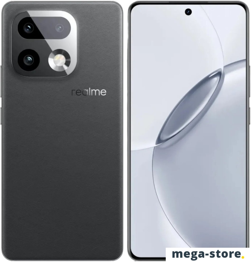 Телефон Realme 16 Pro+ 5G 12GB/256GB международная версия (серый)