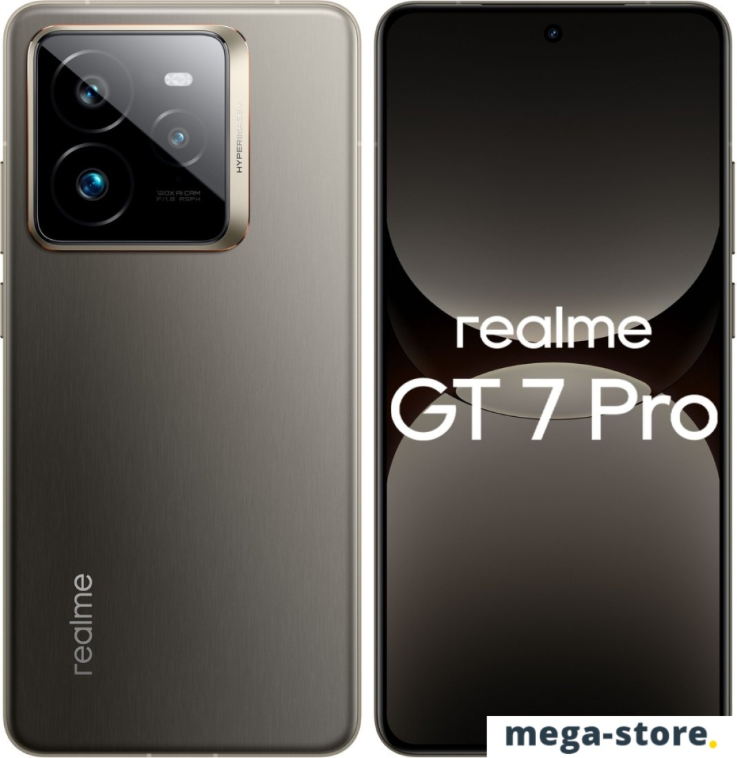 Смартфон Realme GT7 Pro RMX5011 12GB/512GB международная версия (галактический серый)