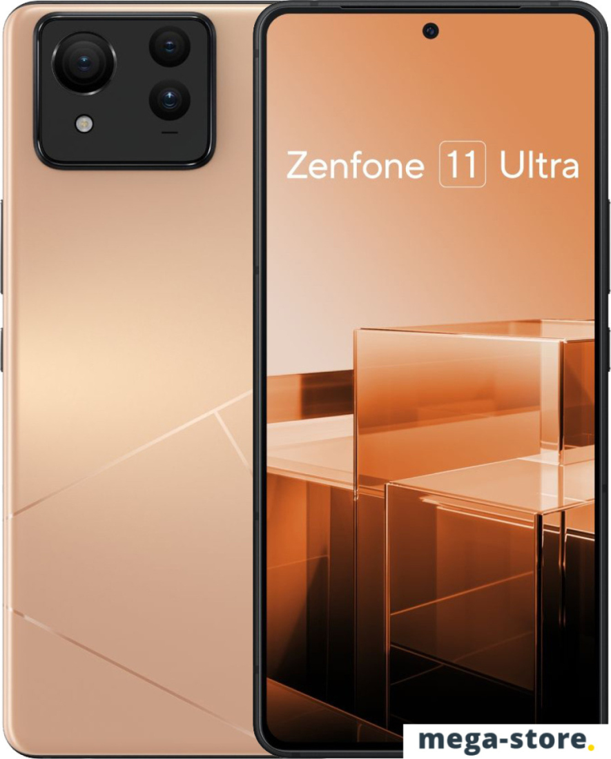 Смартфон ASUS Zenfone 11 Ultra 12GB/256GB (бежевый)