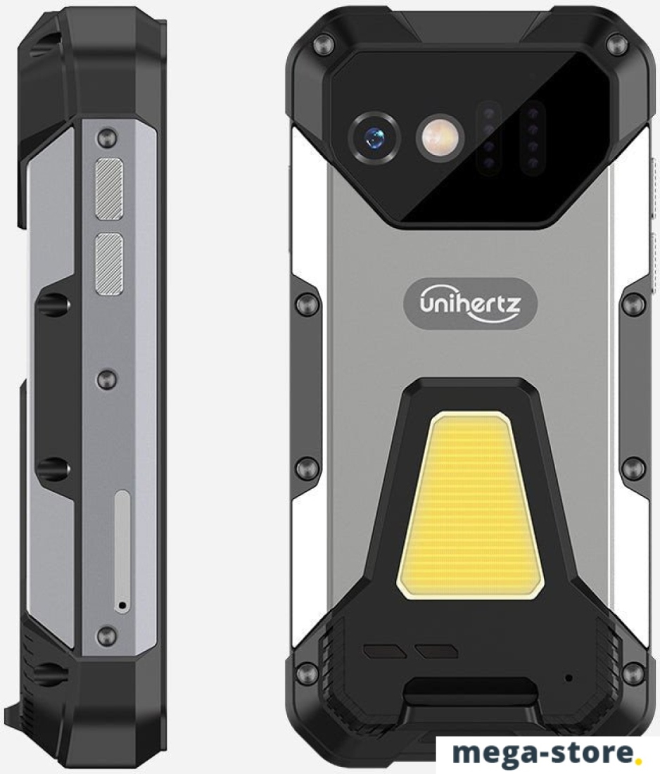 Смартфон Unihertz Tank Mini 12GB/256GB (черный/серый)