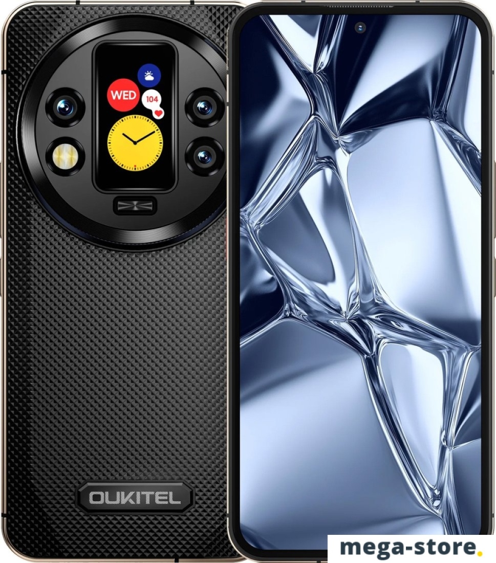 Телефон Oukitel WP200 Pro 24GB/1TB (черный)