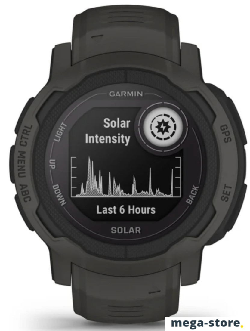 Умные часы Garmin Instinct 2 Solar (черный)
