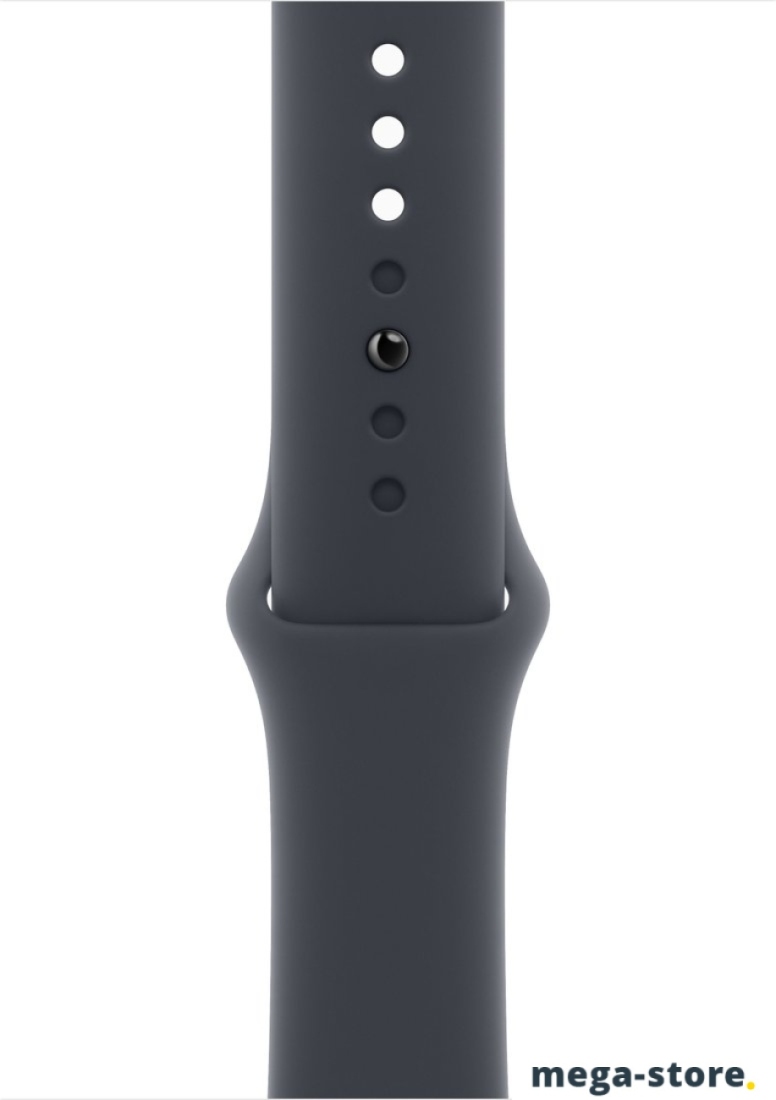 Умные часы Apple Watch SE 3 44 мм (алюминиевый корпус, полуночный/полуночный, спортивный силиконовый ремешок M/L)