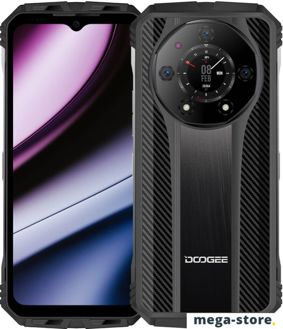 Купить Смартфон Doogee S110 12GB/256GB (черный) в магазине mega-store.by