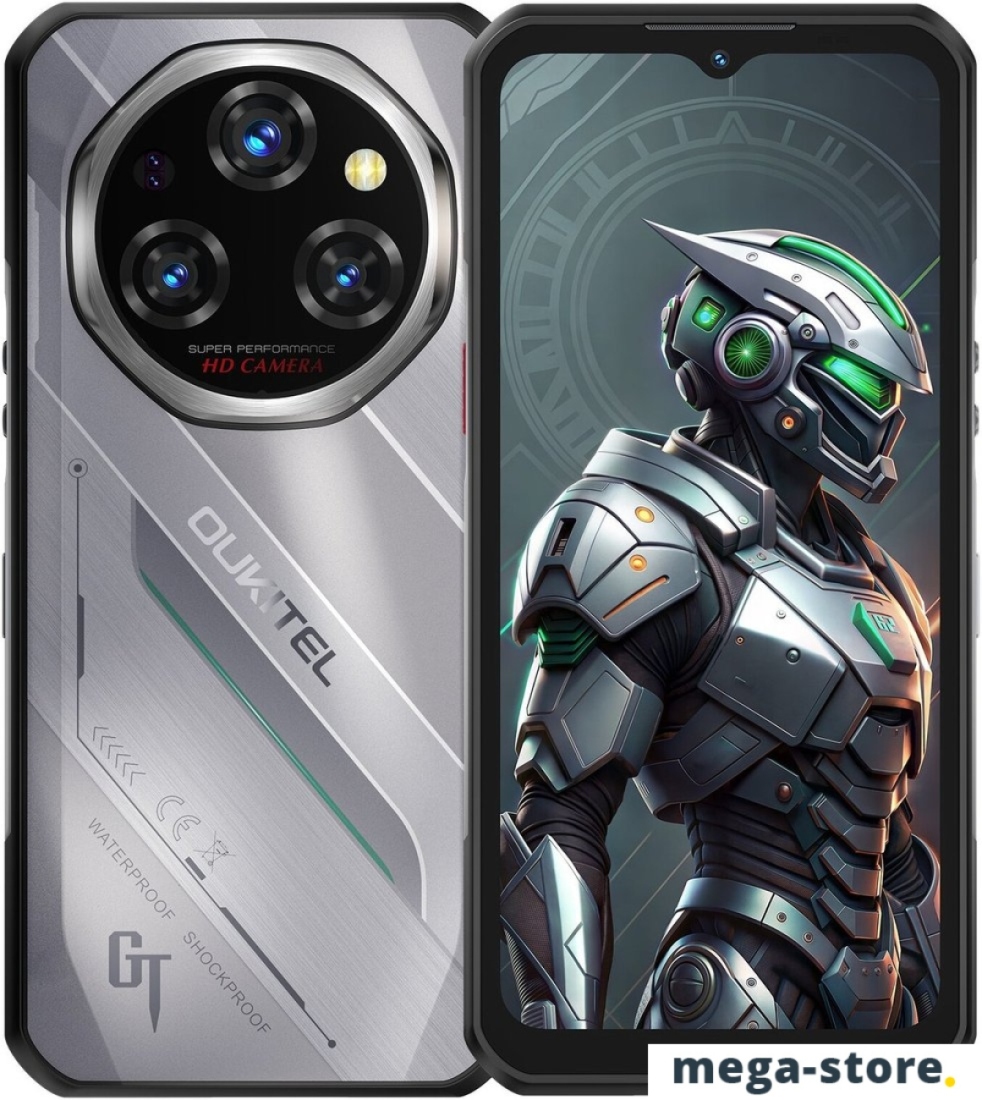 Телефон Oukitel WP62 16GB/512GB (серебристый)