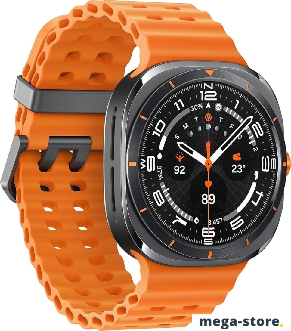 Умные часы Samsung Galaxy Watch Ultra 2025 47 мм LTE (черный титан)