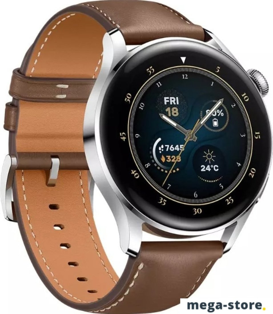 Умные часы Huawei Watch 3 Classic Edition with Leather Strap