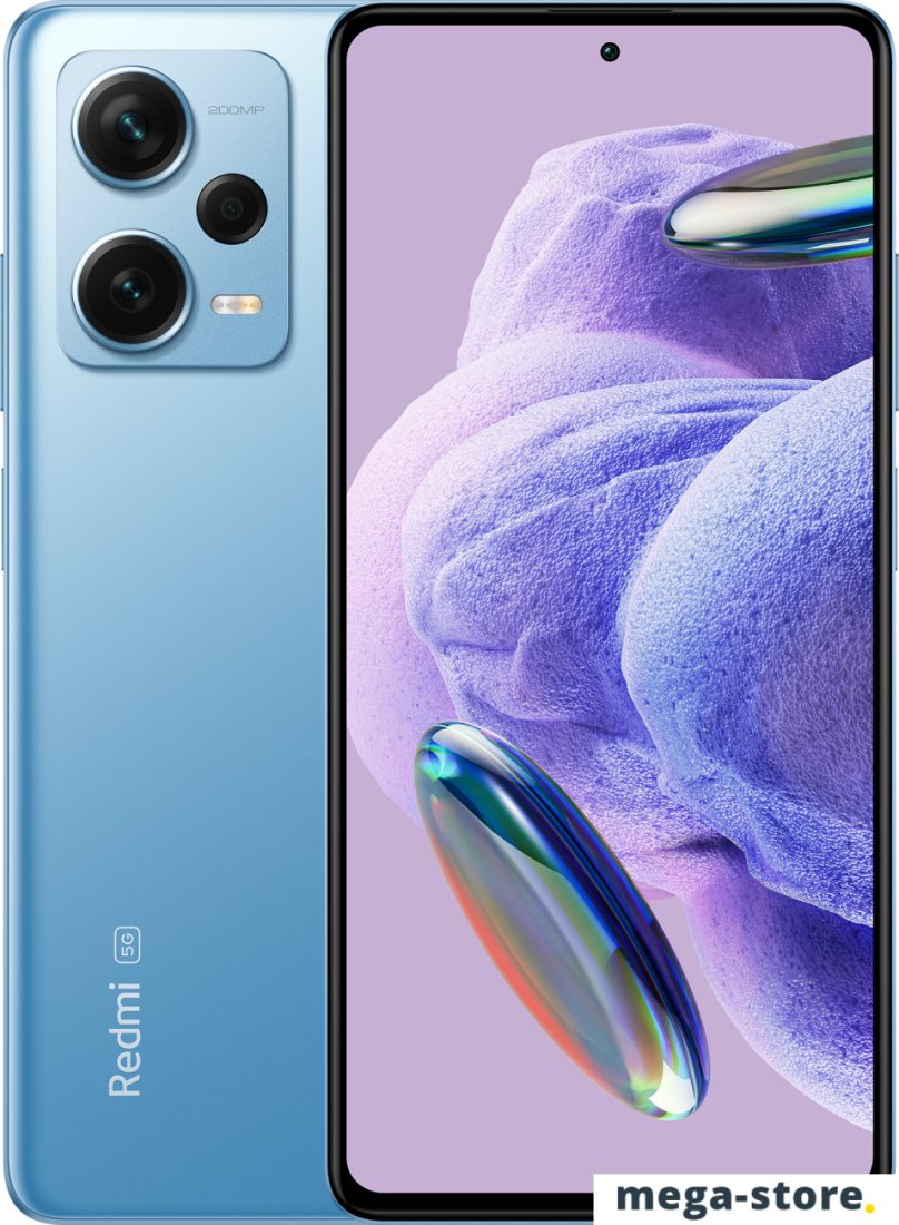 Смартфон Xiaomi Redmi Note 12 Pro+ 5G 12GB/256GB международная версия (голубой)