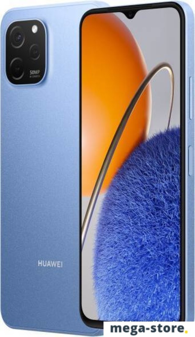 Смартфон Huawei Nova Y61 EVE-LX3 4GB/64GB без NFC (сапфировый синий)