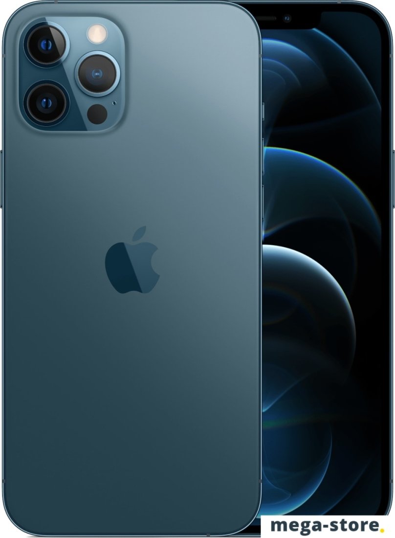 Смартфон Apple iPhone 12 Pro Max 128GB (тихоокеанский синий)