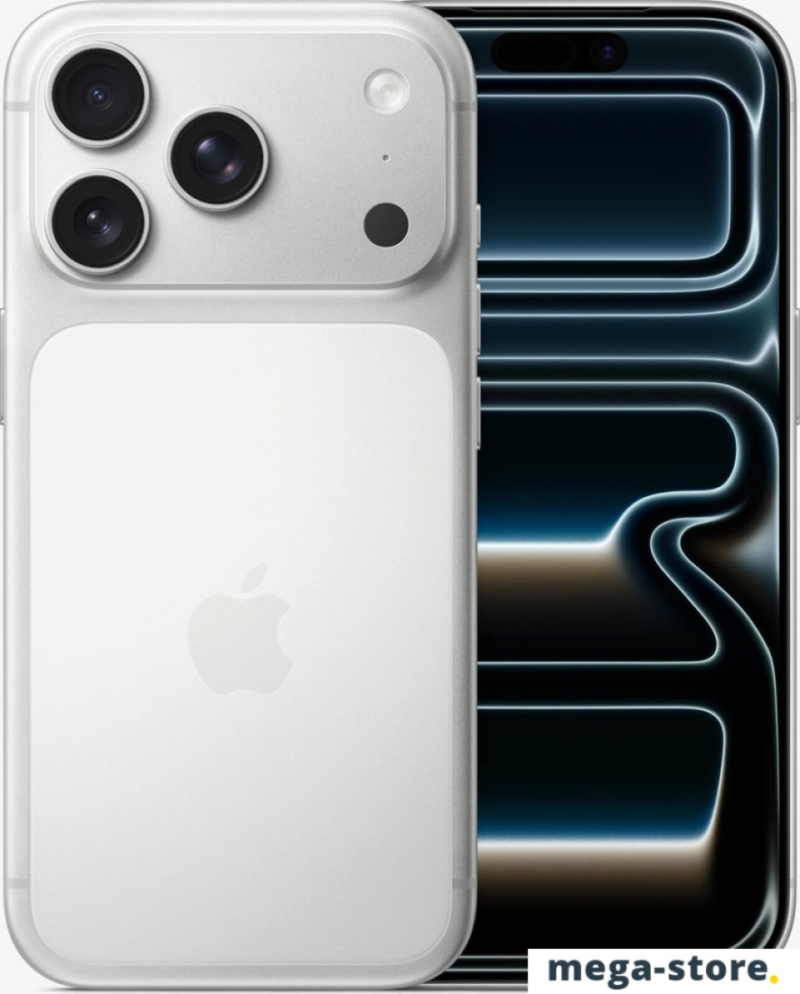 Телефон Apple iPhone 17 Pro Dual eSim 512GB (серебристый)