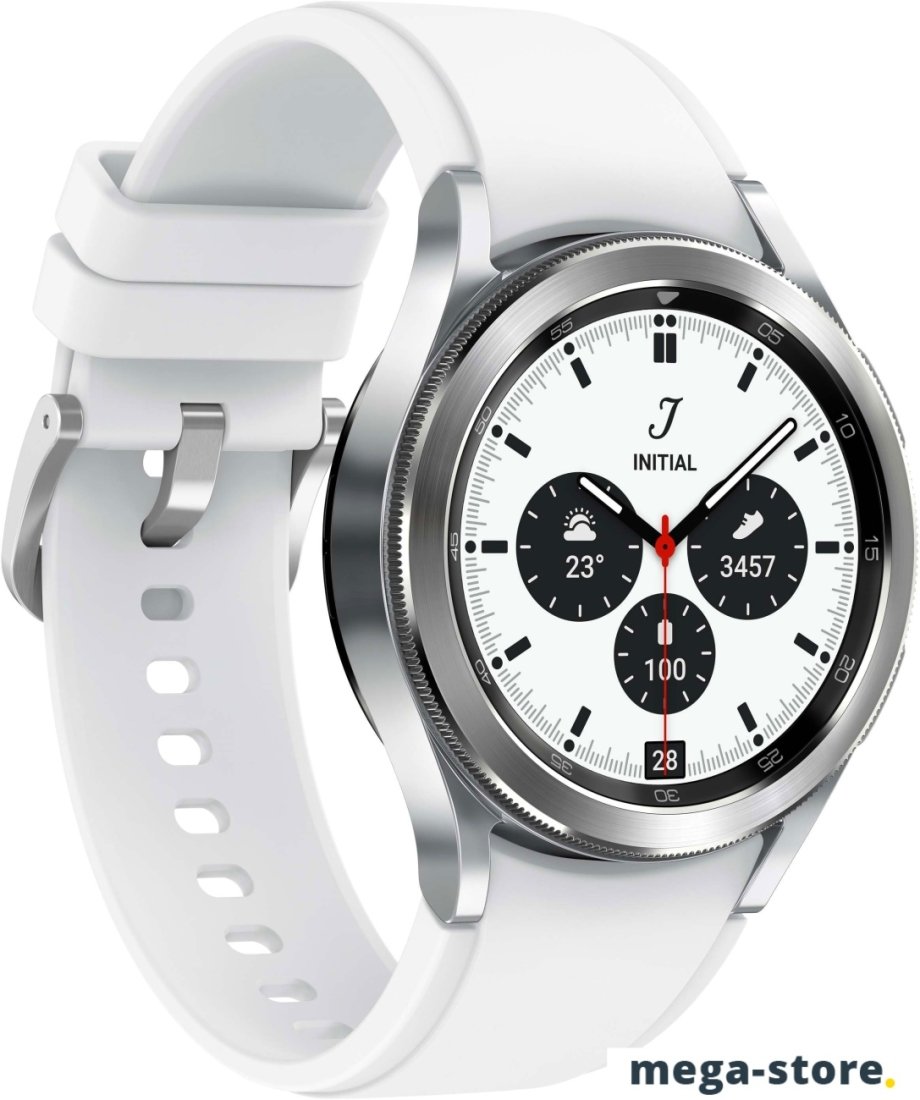 Умные часы Samsung Galaxy Watch4 Classic 42 мм LTE (серебро)