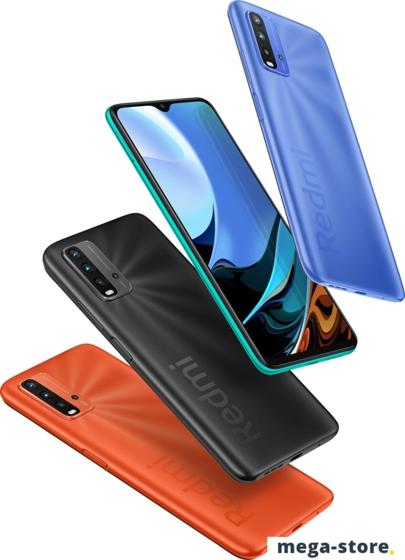 Смартфон Xiaomi Redmi 9T 4GB/64GB (оранжевый закат)