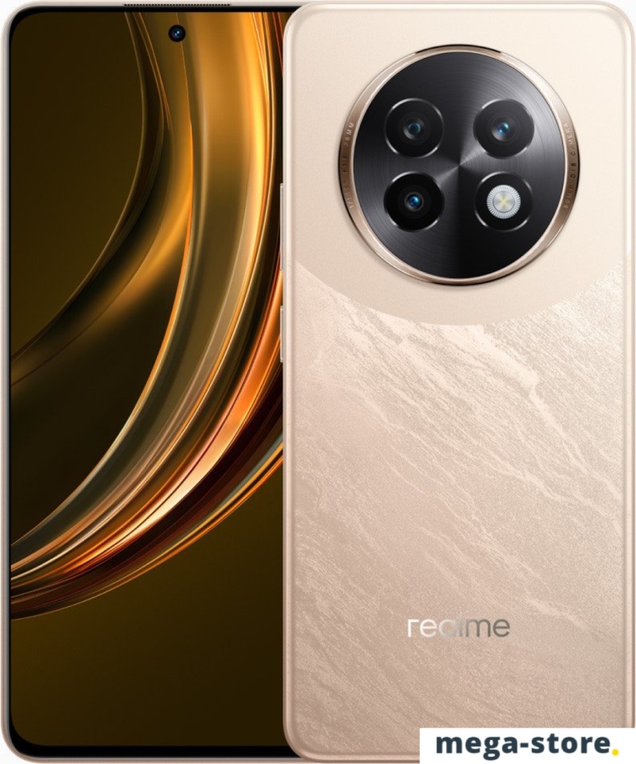 Смартфон Realme 13+ 5G RMX5000 12GB/256GB международная версия (бронзовый)