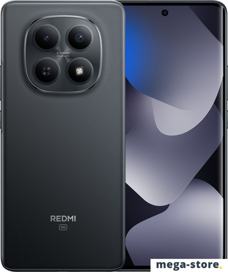 Телефон Xiaomi Redmi Note 15 5G 8GB/256GB международная версия (черный)