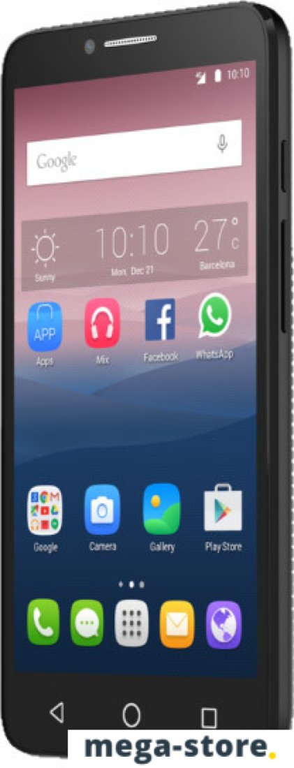 Смартфон Alcatel One Touch POP 3 Black Leather [5054D]