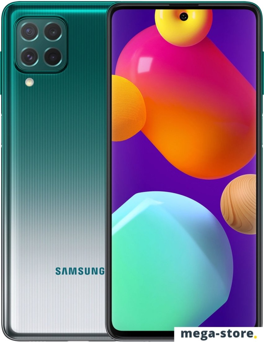 Смартфон Samsung Galaxy M62 SM-M625F/DS 8GB/128GB (зеленый)