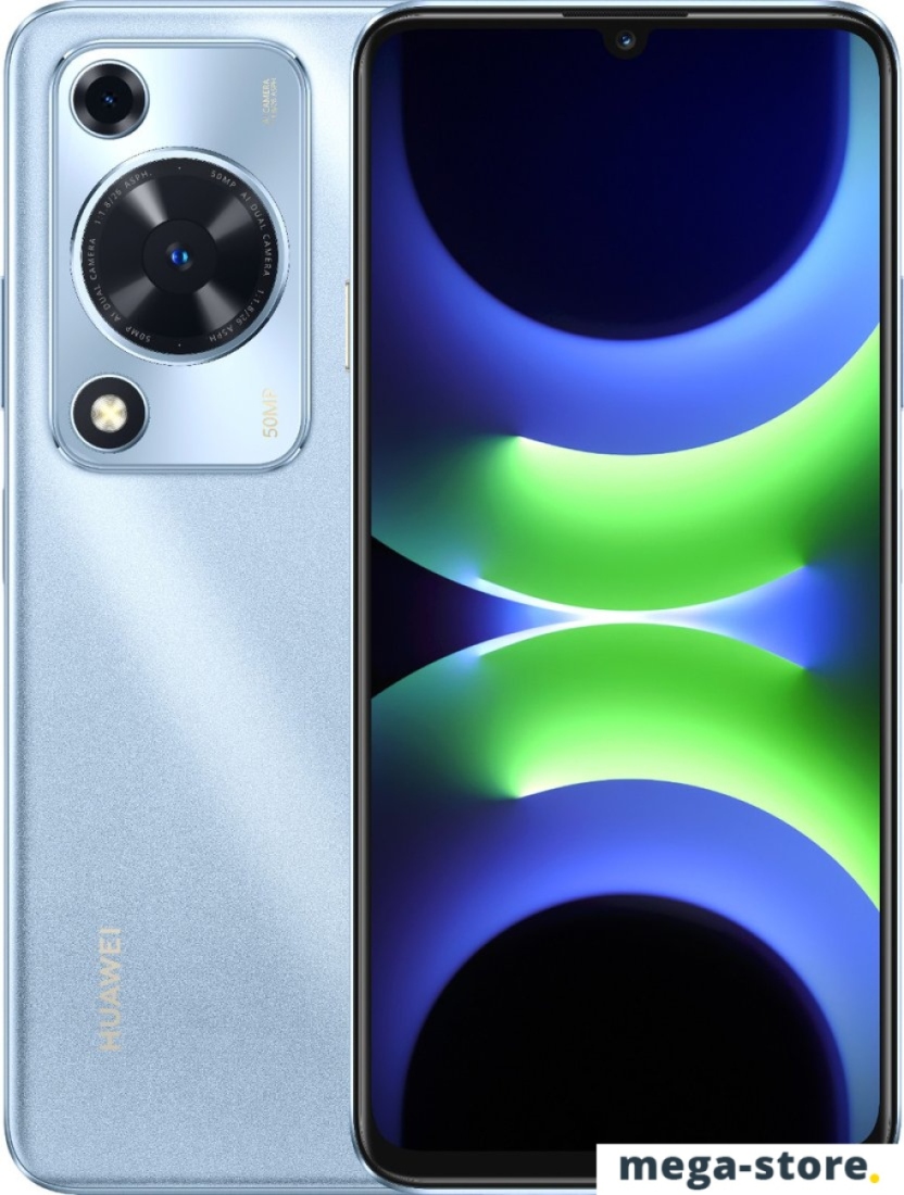 Смартфон Huawei nova Y72S GFY-LX1 8GB/256GB (голубой, международная версия)