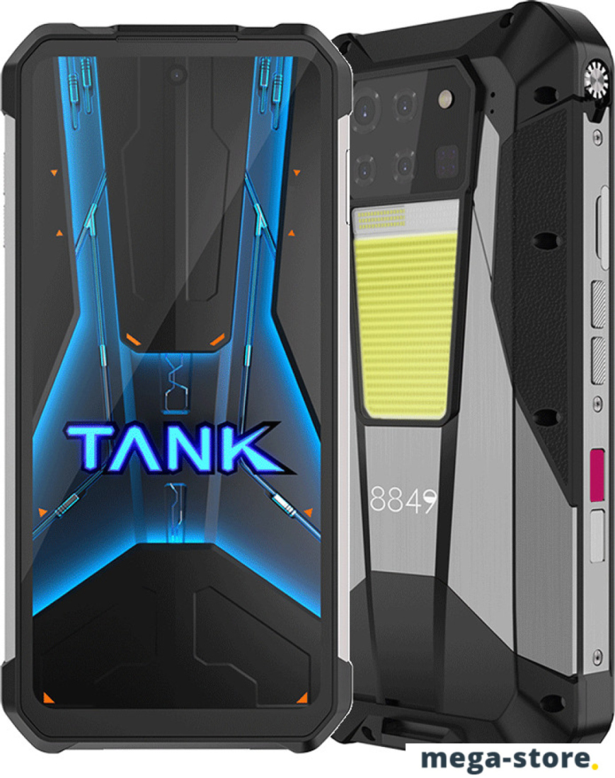 Смартфон Unihertz Tank 3 Pro 18GB/512GB (черный/серый)