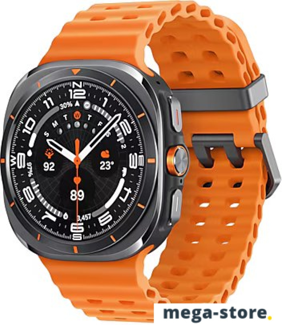 Умные часы Samsung Galaxy Watch Ultra 2025 47 мм LTE (черный титан)