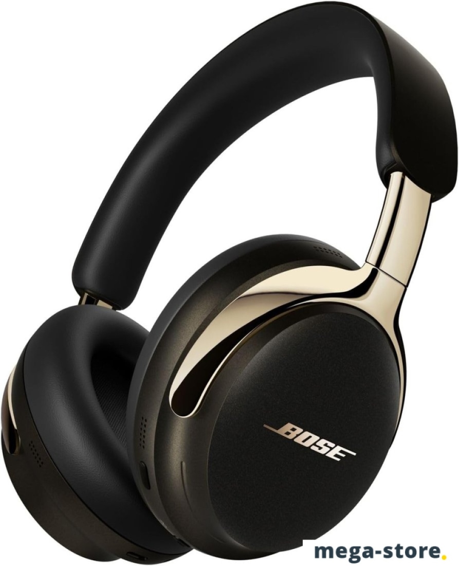 Наушники Bose QuietComfort Ultra Headphones 2nd Gen (черный/золотистый)