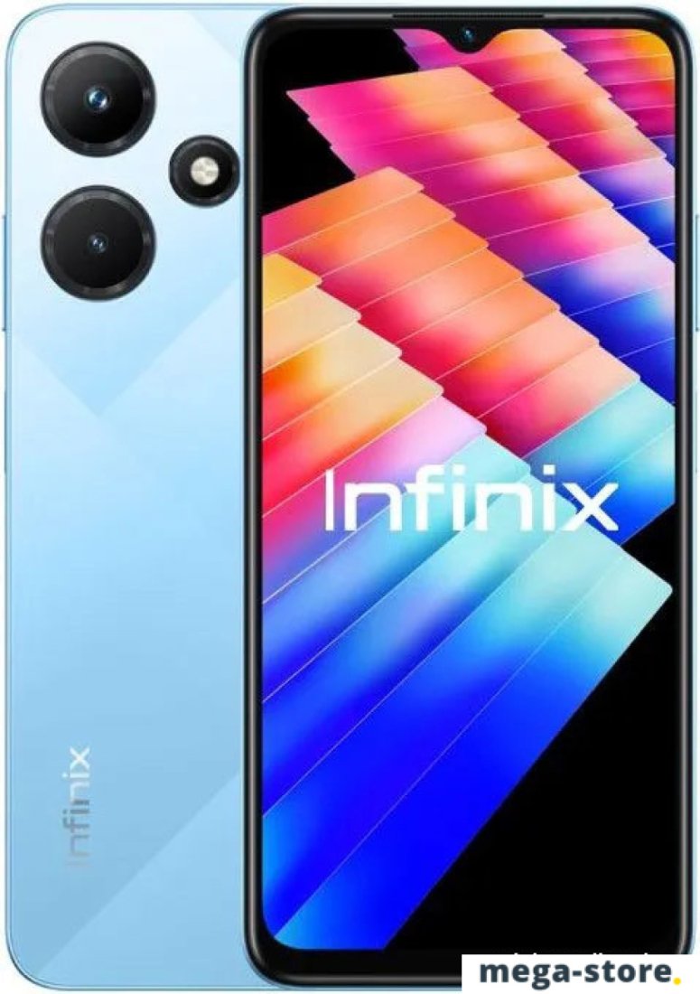 Смартфон Infinix Hot 30i X669D 8GB/128GB (глянцево-голубой)