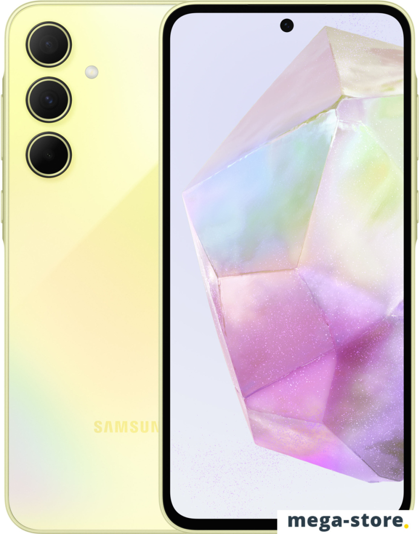 Смартфон Samsung Galaxy A35 SM-A356E 6GB/128GB (желтый)