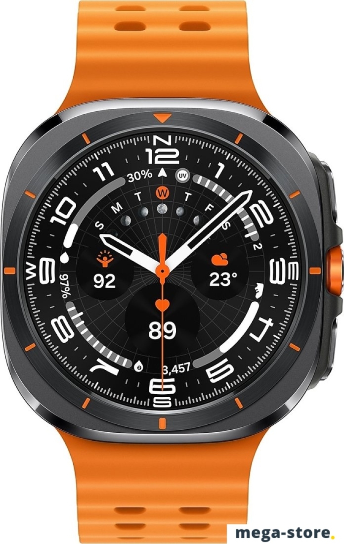 Умные часы Samsung Galaxy Watch Ultra 2025 47 мм LTE (черный титан)