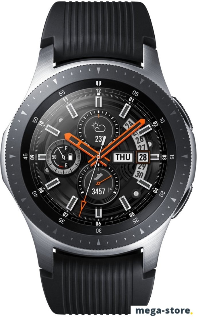 Умные часы Samsung Galaxy Watch 46мм (серебристая сталь)